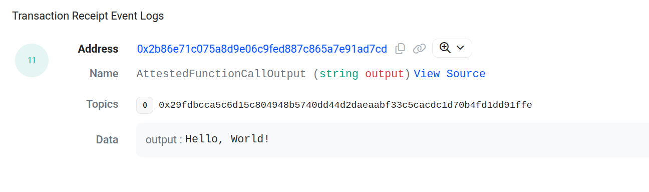 Transaction Logs